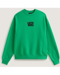 Vans - Stretch Logo Crew Sweatshirt - Lyst