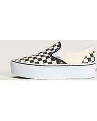 Vans - Chaussures Classic Slip-On Platform, Femme, Taille - Lyst
