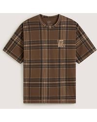 Vans - Printed Plaid T-Shirt - Lyst