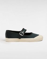 Vans - Premium Mary Jane Lo Pro Satin Shoes (Jet Set) - Lyst