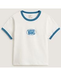 Vans - Circle V Ringer T-Shirt - Lyst