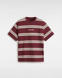 Vans - Mesa Stripe T-Shirt, Mann, Größe - Lyst