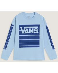 Vans - Fast Terrain Ls Tee Soft Slate - Lyst