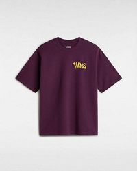 Vans - Factory Spray Loose Fit T-Shirt (Blackberry Wine) Herren, Größe - Lyst