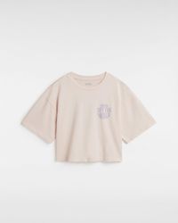 Vans - Circle Relax Fit T-Shirt (Chintz Rose) Damen, Größe - Lyst