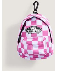 Vans - Micro Old Skool Backpack Checkerboard Fizz - Lyst