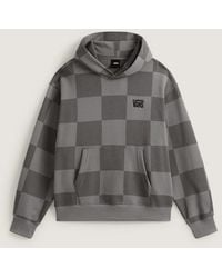 Vans - Stretch Logo Checkerboard Pullover Hoodie - Lyst