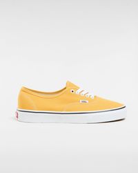 Vans - Color Theory Authentic Schuhe (Color Theory Golden Glow) , Größe - Lyst