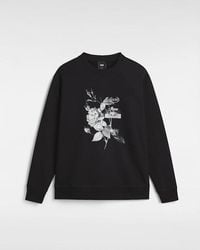 Vans - Damast Crew Sweatshirt, Damen, Größe - Lyst
