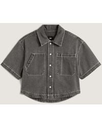Vans - Natalie Denim Button Up Hemd, Damen, Größe - Lyst