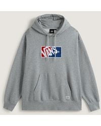 Vans - Felpa Girocollo Con Cappuccio Bicolore, Uomo, Taglia - Lyst
