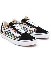Vans - Customs Geometric Checkerboard Old Skool - Lyst