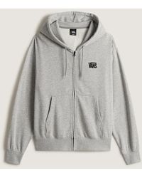 Vans - Stretch Logo Zip Pullover Hoodie - Lyst