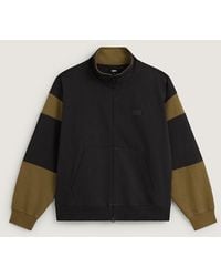 Vans - Retro Sport Sweatshirt Met Volledige Rits En Opstaande Kraag, Grootte - Lyst