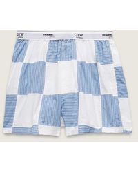 Vans - Otw Homme Girls Patchwork Boxer Short Azurine - Lyst