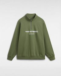 Vans - Sport Loose Half Zip Sweatshirt - Lyst