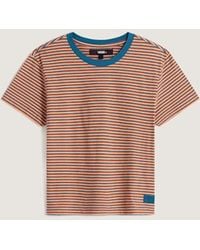 Vans - Salton Stripe T-Shirt - Lyst