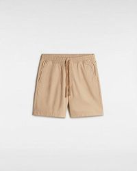 Vans - Range Relaxed Elastic Shorts (Khaki) Herren, Größe - Lyst
