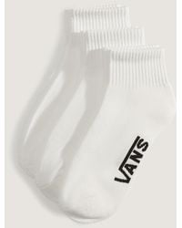 Vans - Classic Quarter Crew Socks (3 Pairs) Size: L (8.5-12​ - Lyst