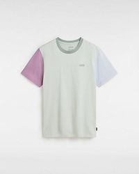 Vans - Colorblock Boy Friend Fit T-shirt - Lyst
