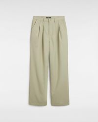 Vans - Pantalones Con Pinzas De Corte Holgado Alder, Mujer, Talla - Lyst