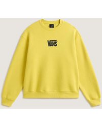Vans - Stretch Logo Crew Sweatshirt - Lyst