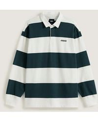 Vans - Polo De Rugby De Punto A Rayas Ward, Hombre, Talla - Lyst
