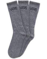 Herren Bekleidung Unterwäsche Socken in Weiß für Herren Vans Baumwolle Herren Socken CLASSIC CREW 38.5-42 6.5-9, 3PK 