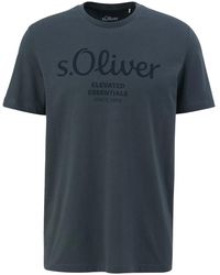 S.oliver - T-Shirt - Lyst