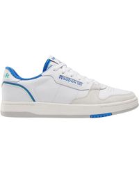 Reebok - Phase Leren Sportschoenen Voor /Blauw) - Lyst