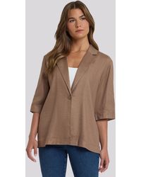 NYDJ - Elleboogmouw Blazer - Lyst