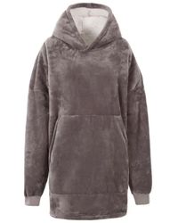 Trespass - Adult Cosiness Oversized Hoodie Blanket (Storm) - Lyst