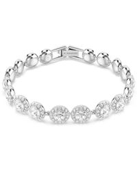 Swarovski - 'Una' Base Metal Bracelet - Lyst