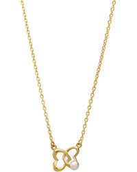 Orphelia - 'Lili' 925 Sterling Chain With Pendant - Lyst