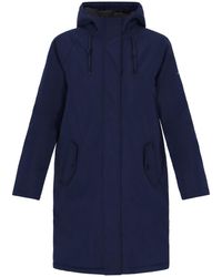 Dreimaster - Winter Parka Donker Marine - Lyst
