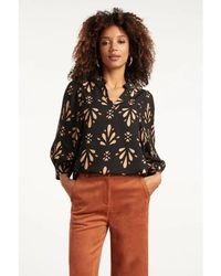 Smashed Lemon - Ornament Geprint Top - Lyst
