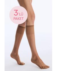 Penti - Fit 15 3-Pack Trousers Socks - Lyst