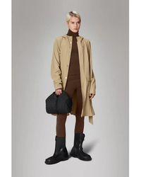 Rains - 18130 Curve W Jacket W3 Sand - Lyst