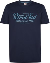 Petrol Industries - T-Shirt Met Print Anderson - Lyst