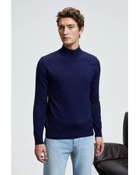 Grimelange - Fine Knit Ribbed Crew Neck Jumper - Lyst
