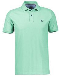 Lerros - Polo Ss Mint - Lyst