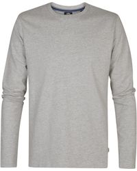 Petrol Industries - Logo T-Shirt Lange Mouwen Dolphinpark - Lyst