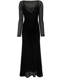 Tom Ford - Lurex Crochet Maxi -jurk - Lyst