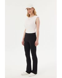 Hiccup - Round Neck Raw Edge Sleeveless Tank Top - Lyst