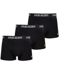 Lyle & Scott - Barclay 3 Pack Trunks - Lyst