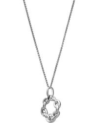 Orphelia - 'Estelle' 925 Sterling Chain With Pendant - Lyst