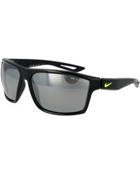 Nike - Accessoires ,Zwart ,Ovale Zonnebril - Lyst