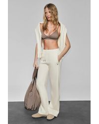 Grimelange - Mid Waist Wide Leg Joggers - Lyst