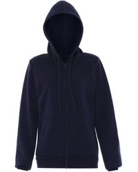 myMo - Jas Met Capuchon Marine - Lyst