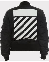 Off-White c/o Virgil Abloh - Diag Bomber Nylon - Lyst